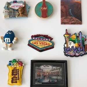 Las Vegas/Grand Canyon Magnet Collection-9 pieces